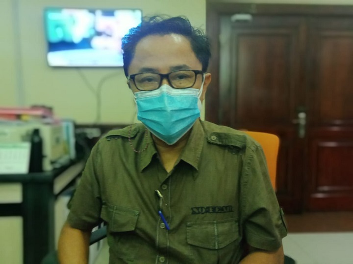 Anggota Pansus Revisi Perda Retribusi Pelayanan Parkir Ditepi Jalan Umum, Baktiono. SP/Al Qomar