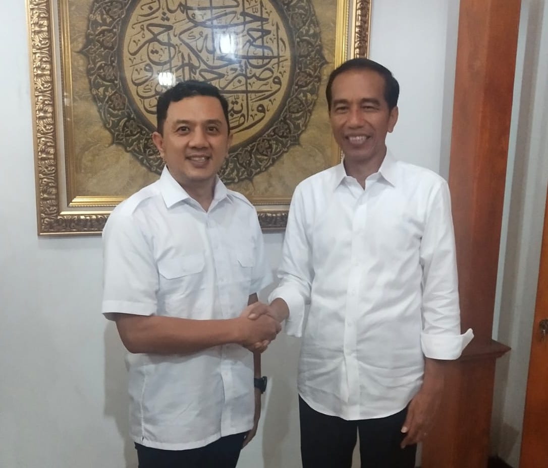 Deni Wicaksono, Anggota DPRD Jatim bersama Presiden Joko Widodo