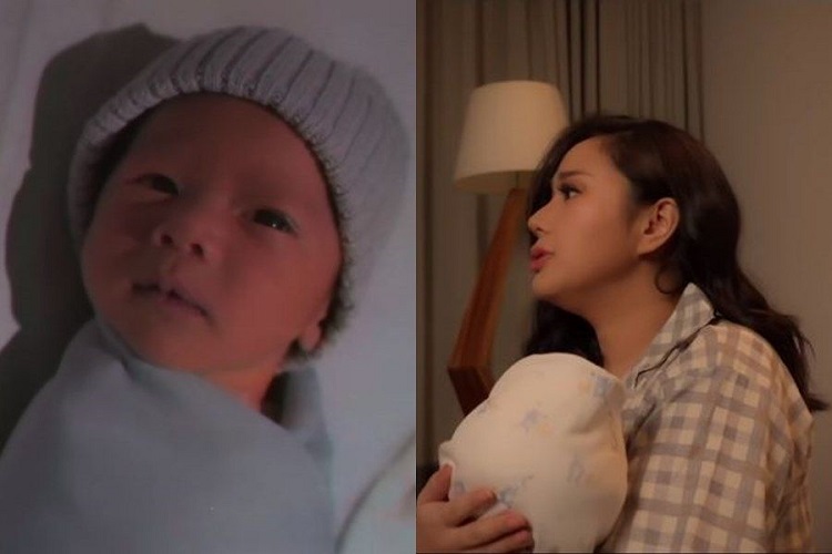 Denise Chariesta dan baby Jaden Bowen Yap. SP/ JKT