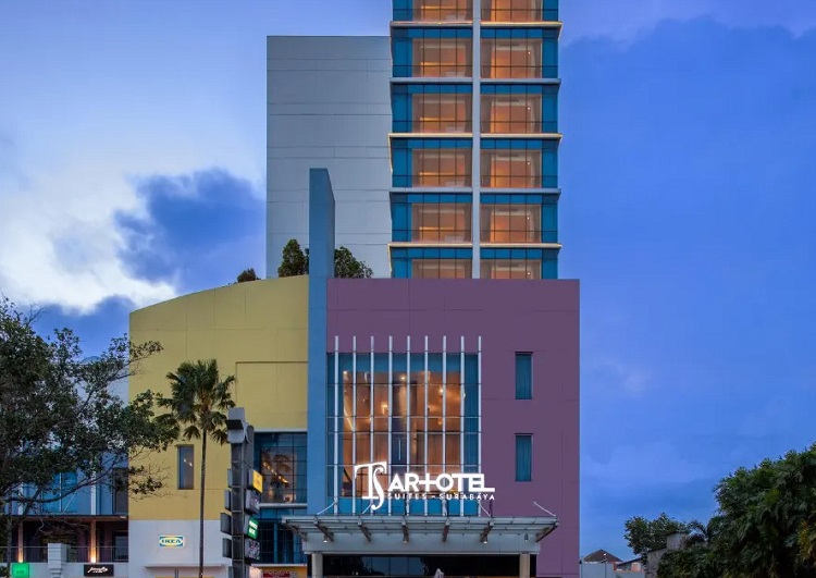 ARTOTEL TS Suites yang berlokasi di Jl. Hayam Wuruk No.6 Surabaya, surga para pecinta seni atau art. SP/ UCI