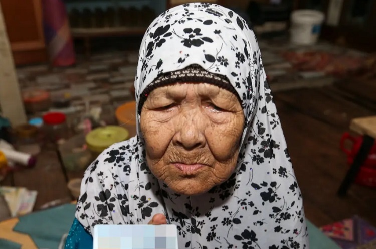 Siti Hawa Hussin nenek asal Malaysia yang berusia 112 tahun. SP/ MLY
