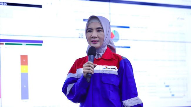 Direktur Utama PT Pertamina Nicke Widyawati.