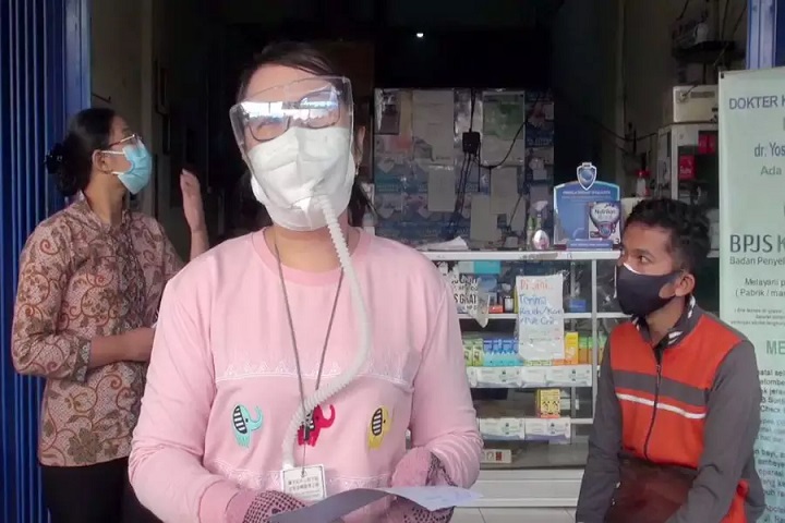 dr. Yosephine Pratiwi, penemu terapi uap bagi pasien Covid-19, ingin mendaftar relawan Vaksin Nusantara. Sp/ml