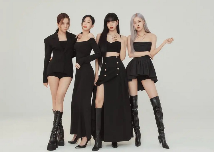 Keempat personil BLACKPINK, Jennie, Jisoo, Lisa, dan Rose. SP/ KRS