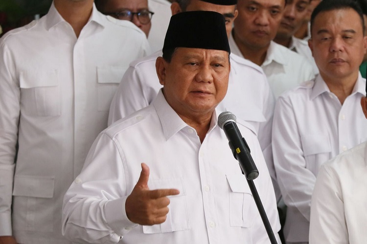 Menteri Pertahanan RI sekaligus capres nomor urut 2, Prabowo Subianto. SP/ JKT