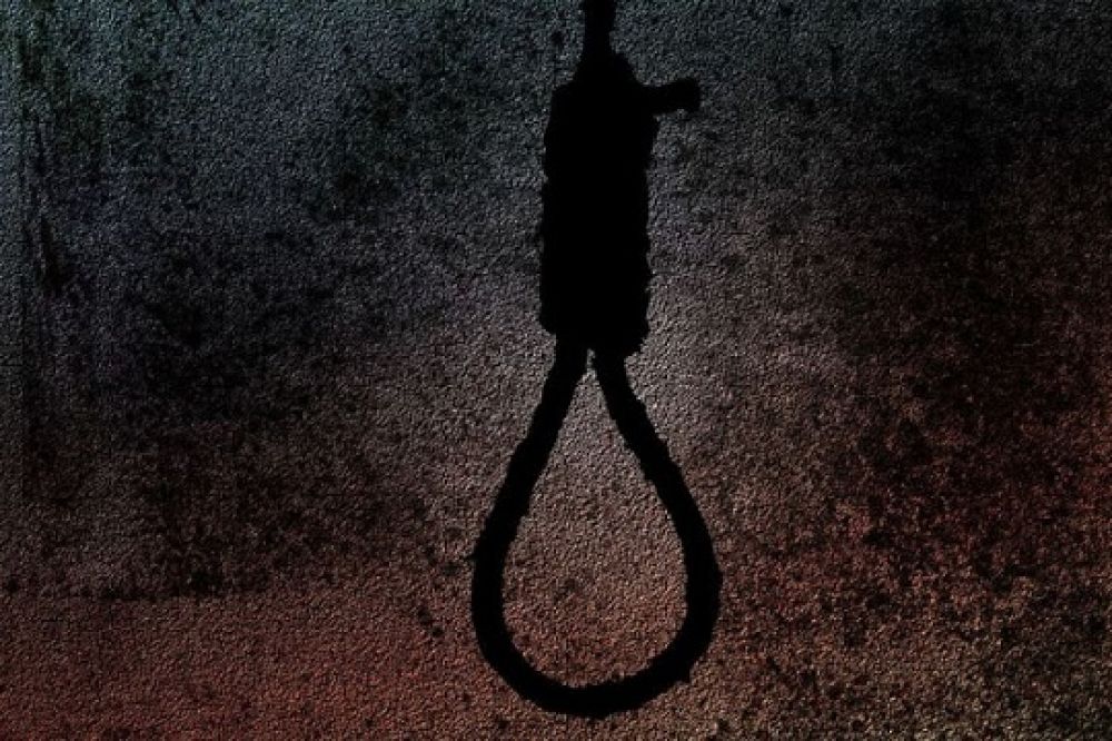 Ilustrasi gantung diri 