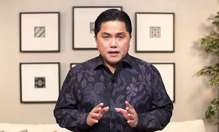 Menteri BUMN Erick Thohir
