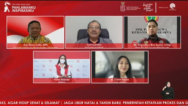 Dialog Produktif Media Center Forum Merdeka Barat 9 (FMB 9) - KPCPEN, Rabu (10/11).