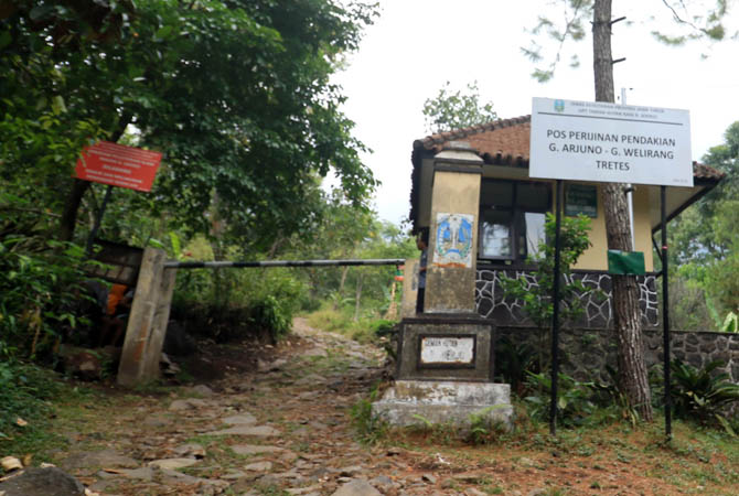 Wisata alam termasuk pendakian Arjuna-Welirang juga harus tutup. SP/IST