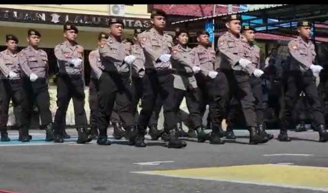 Peserta lomba saat menunjukkan performanya. SP/Hadi Lestariono