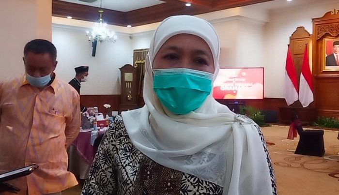 Gubernur Jawa Timur Khofifah Indar Parawansa. SP/KOMINFO JATIM