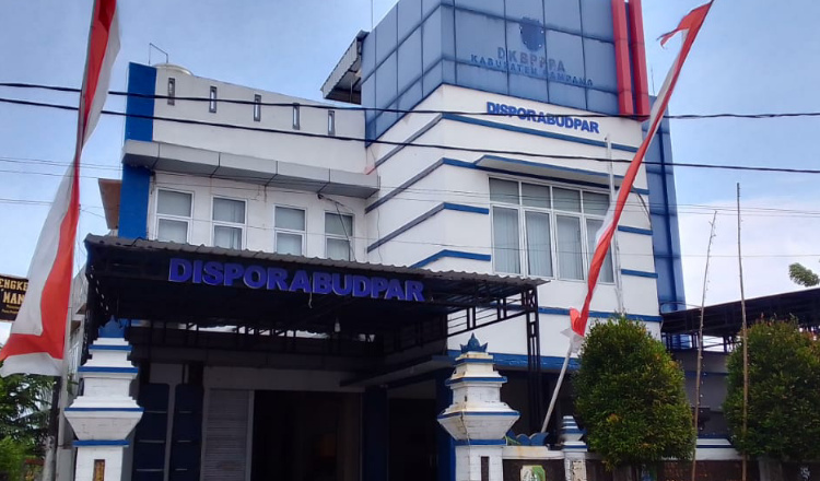 Gedung Disporabudpar Kabupaten Sampang.