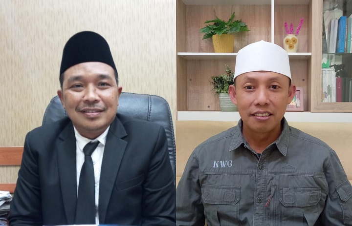 Much Abdul Qodir dan M Syuhud Almanfaluty. SP/Grs