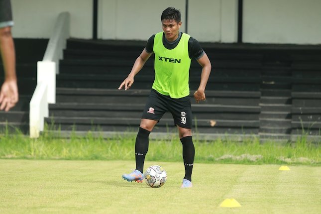 Pemain Madura United Fachruddin Aryanto. Foto: Official Madura United.