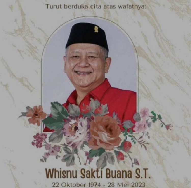 Mantan Wali Kota Surabaya Whisnu Sakti Buana meninggal dunia sekitar pukul sekitar pukul 23.17 WIB, Sabtu (27/5/2023). SP/ SBY