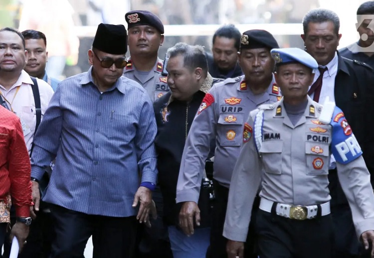 Pimpinan Pondok Pesantren Al-Zaytun, Panji Gumilang. SP/ JKT