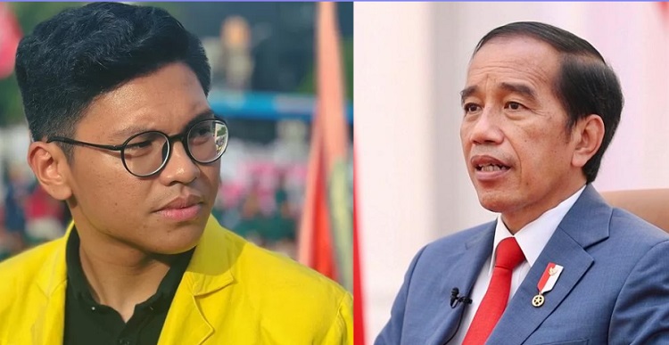 Ketua BEM UI, Melki Sedek Huang soroti akhir kekuasaan Presiden Joko Widodo (Jokowi). SP/ JKT