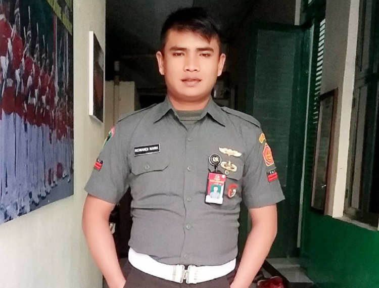 Praka Riswandi Manik alias Praka RM, oknum Paspampres yang viral terkait kasus penganiayaan. SP/ JKT