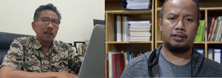 Tulus Abadi, Ketua Harian YLKI (kanan), Said Sutomo, Ketua YLPK Jatim (kiri)