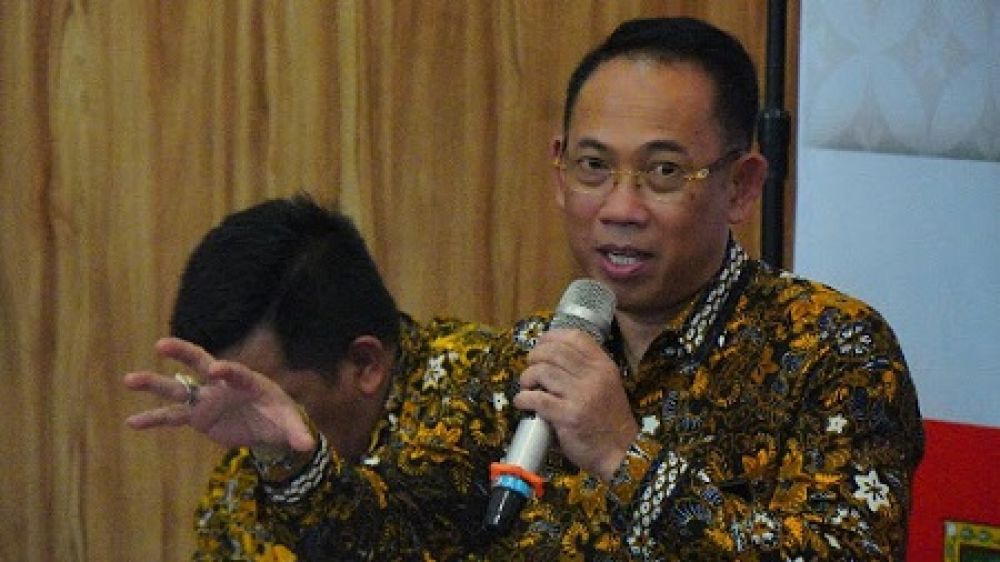 Juru Bicara Satuan Tugas Penanganan Covid-19, Gaguk Tri Prasetyo. SP/ SM