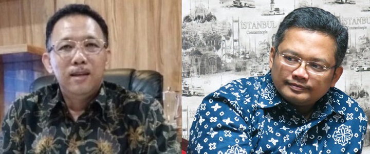 Abdul Malik (kiri), Edward Dewaruci (kanan)