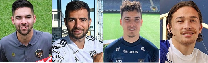 Sandy Walsh, Jordi Amat, Shayne Pattynama, Jordy Wehrmann