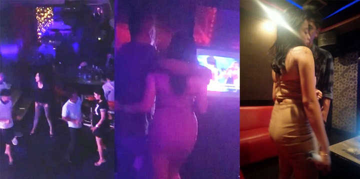 Beberapa aktifitas di Diskotik Blue Fish