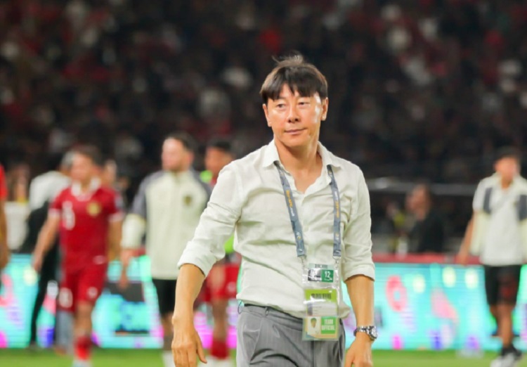 Pelatih 'Skuad Garuda', Shin Tae-yong. SP/ IRK