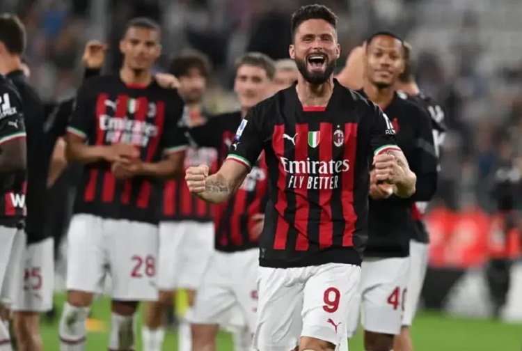 AC Milan memetik kemenangan penting atas Juventus pada giornata ke-37 Liga Serie A Italia 2022/2023. SP/ Twitter