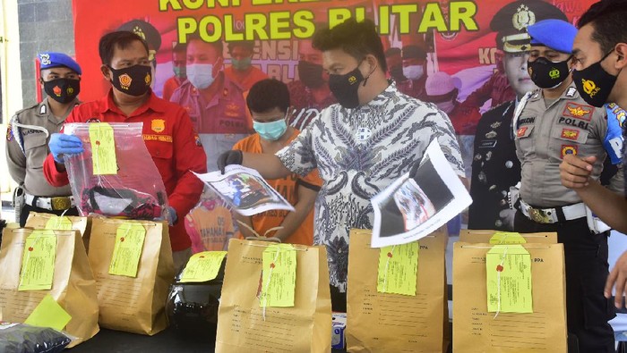 BR (39), tersangka guru yang cabuli 