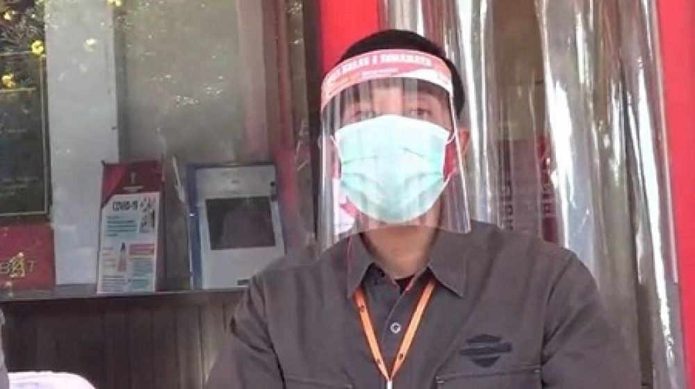 Kepala Kalapas Surabaya, Gun Gun Gunawan. SP