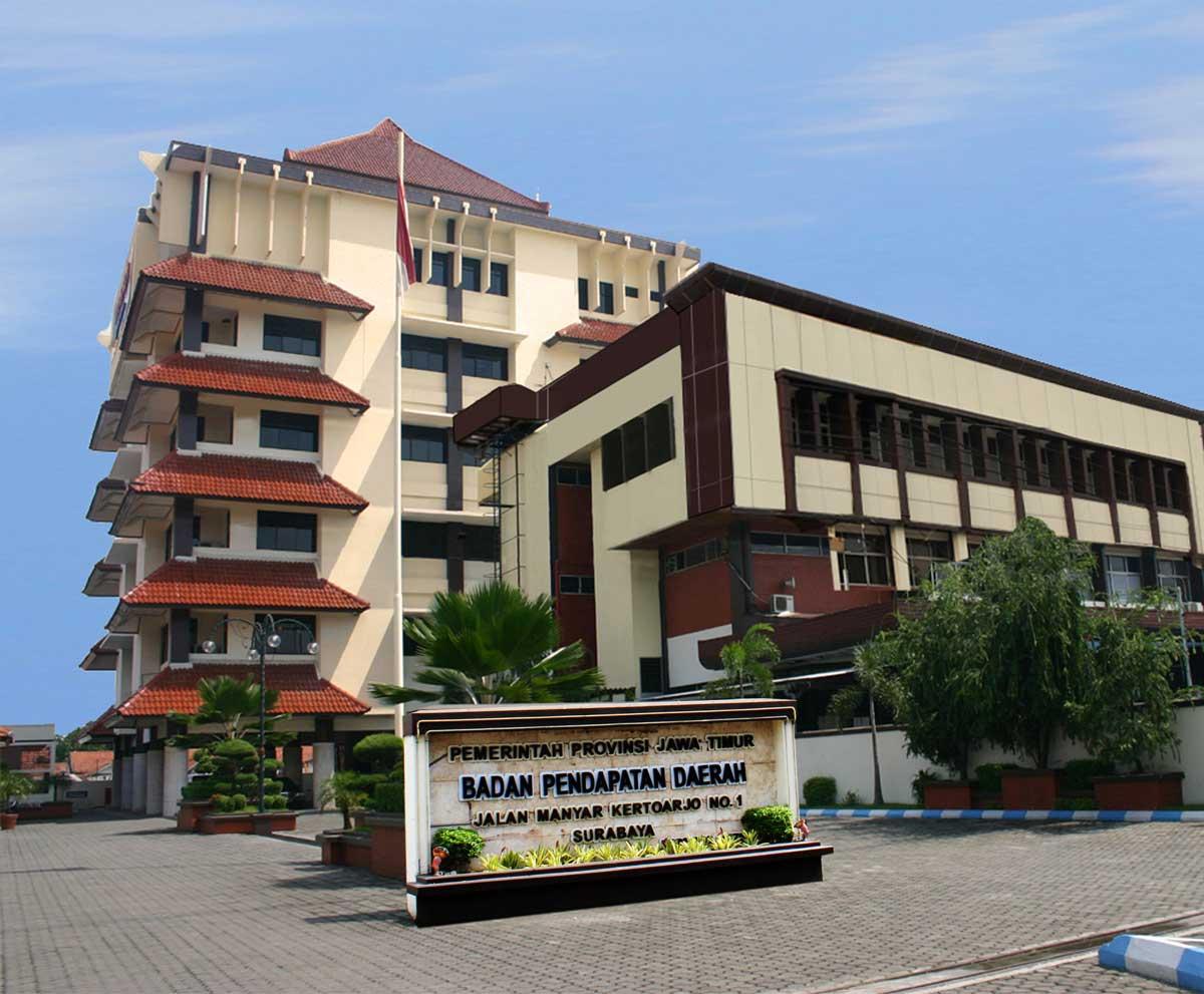 Gedung Bapenda Jatim. Foto: Bapenda Jatim.