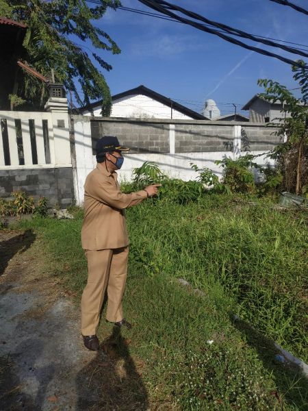 Bacabup Sidoarjo H Haris saat melihat kondisi terakhir FR di Buduran yang mandeg