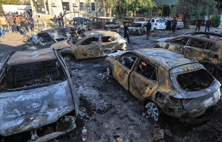 Juru bicara pertahanan sipil Gaza menyebutkan jumlah korban tewas dalam peristiwa ini sekitar 300 orang. SP/ PLS