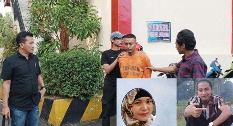 David Humaidi Candra Kuncoro (27) yang membunuh ibunya sendiri, Sunarsih sudah diamankan pihak polisi. SP/ MLG
