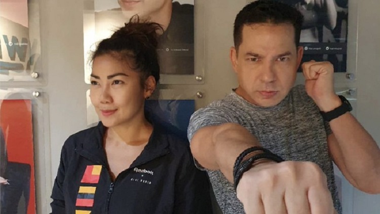 Ari Wibowo dan sang istri, Inge Anugrah resmi akan bercerai. SP/ JKT