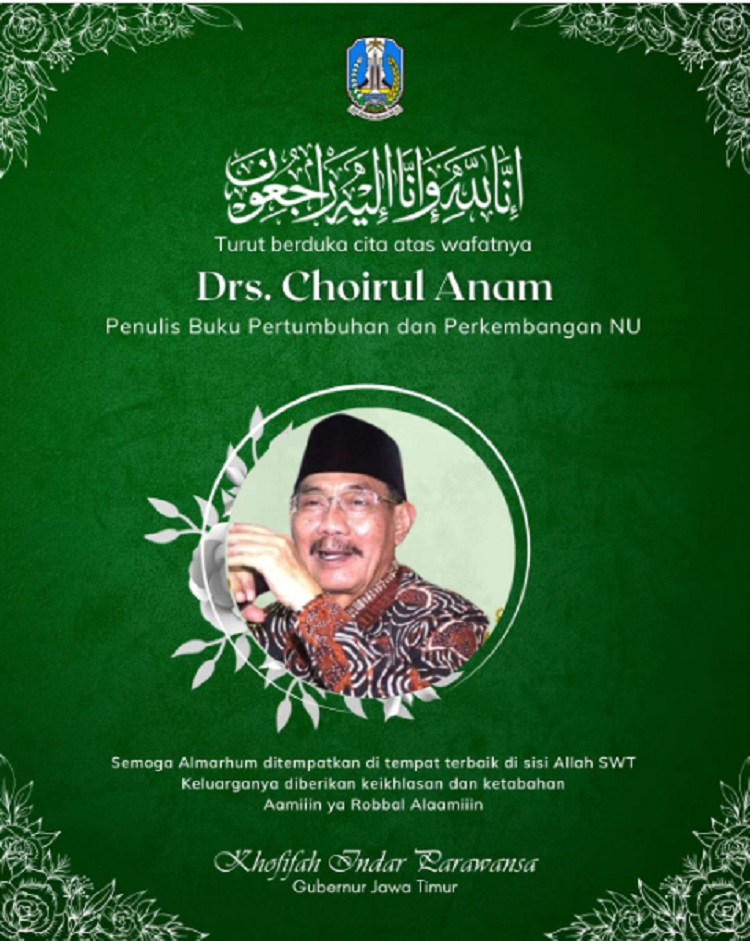 Kabar duka, Choirul Anam yang akrab disapa Cak Anam meninggal dunia hari ini, Senin (09/10/2023). SP/ SBY