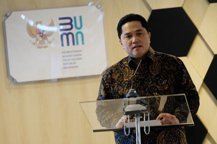 Menteri BUMN Erick Thohir.