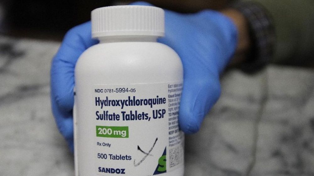 hydroxychloroquine, obat malaria yang diklaim Trump bisa sembuhkan Covid-19. SP/ AP