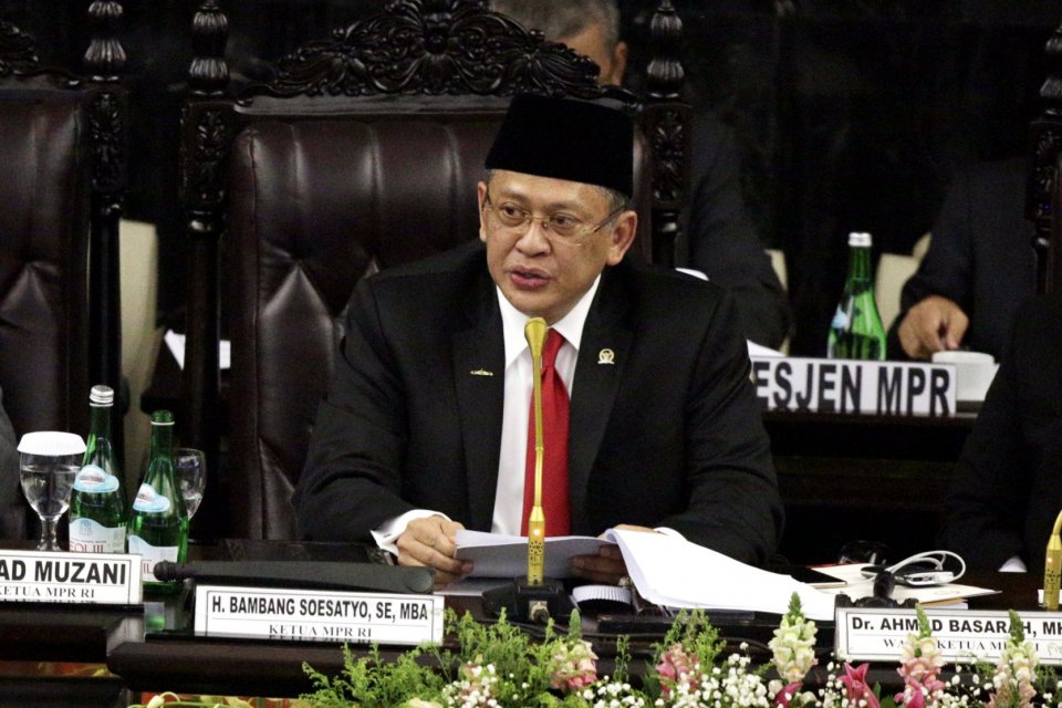 Ketua MPR, Bambang Soesatyo,