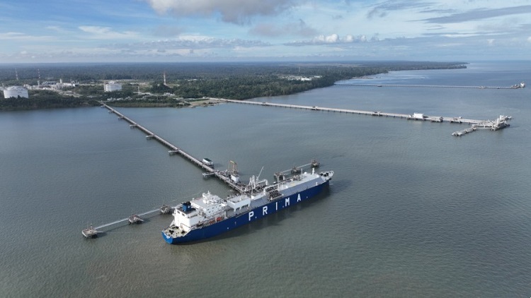 LNG Tangguh Train 3 dari Papua Barat.
