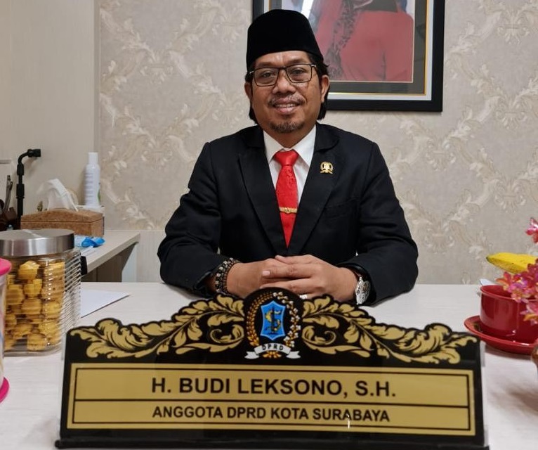 Sekretaris Komisi A DPRD Surabaya Budi Leksono. SP/Alqomar