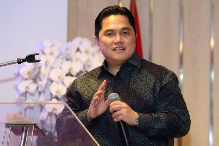 Menteri BUMN Erick Thohir.