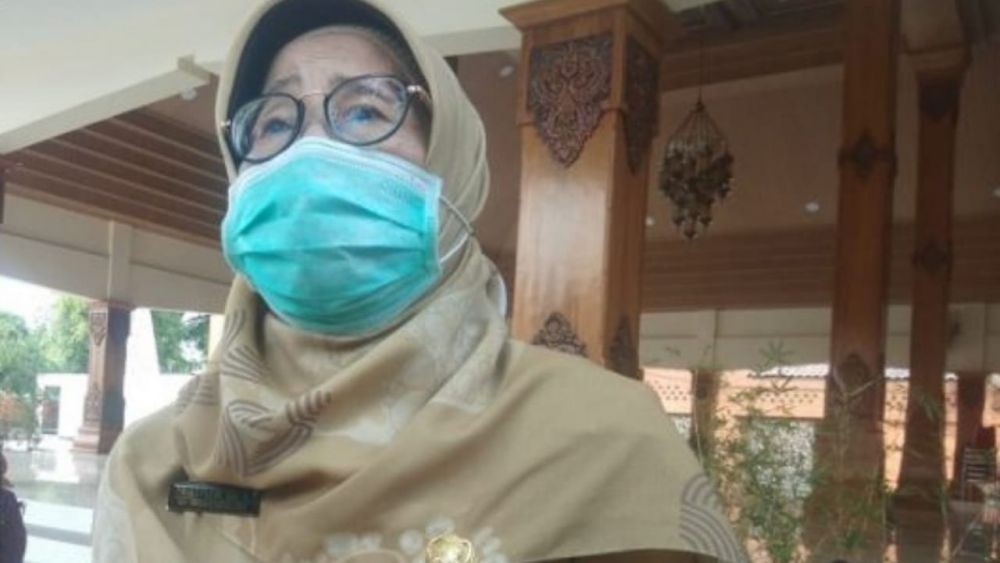 Kepala Dinkes P2KB Kota Mojokerto, dr. Triastutik. Sp.A