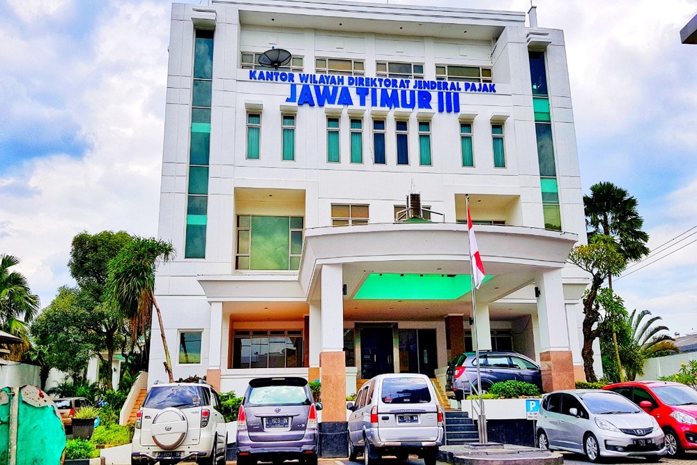 Kantor Kanwil DJP Jatim III di Malang.
