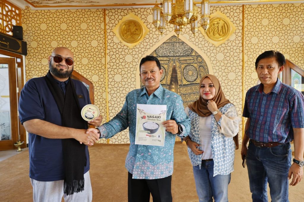 Investor dari Riyad, Arab Saudi saat menemui Wali Kota Madiun. Foto: Pemkot Madiun.