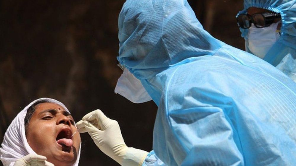 Ilustrasi Covis-19 di India. SP/ BBC World