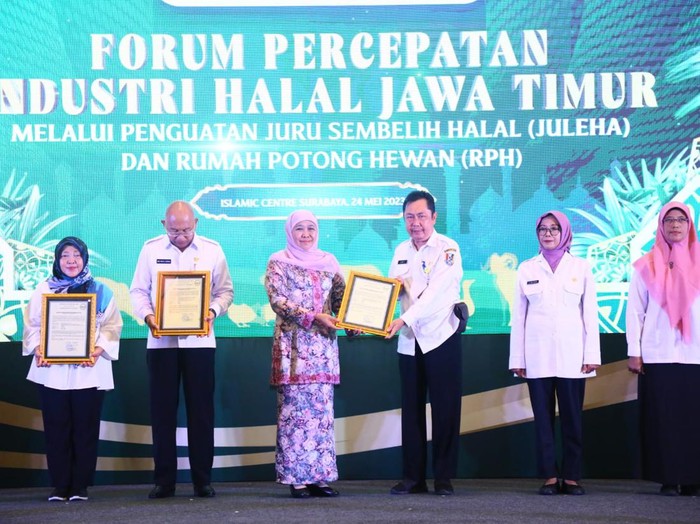 Forum Percepatan Industri Halal Jawa Timur di Islamic Centre Surabaya, Rabu (24/5/2023). Foto: Pemprov Jatim.