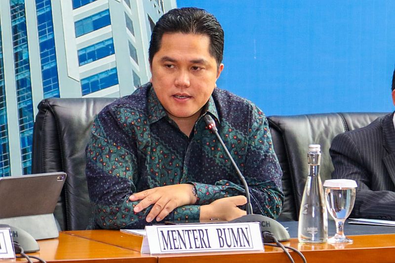 Menteri Badan Usaha Milik Negara Erick Thohir.