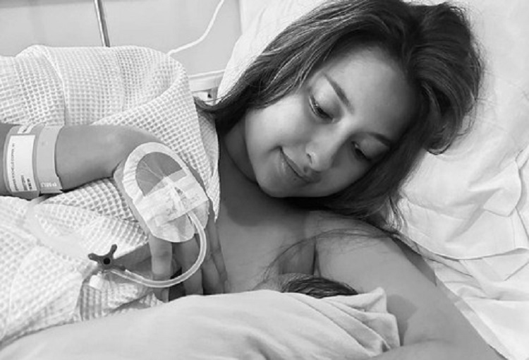 Momen kelahiran anak pertama Jennifer Coppen yang berjenis kelamin perempuan pada 28 Agustus 2023 lalu. SP/ JKT